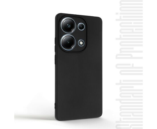 Чехол для мобильного телефона Armorstandart Matte Slim Fit Xiaomi Poco M6 Pro 4G Camera cover Black (ARM74146), изображение 2
