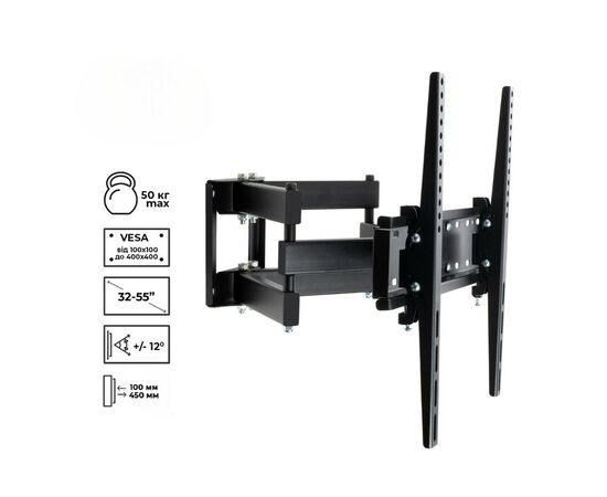 Кронштейн Charmount TV04T-R6 Black, изображение 9 Кронштейн Charmount TV04T-R6 Black, изображение 9