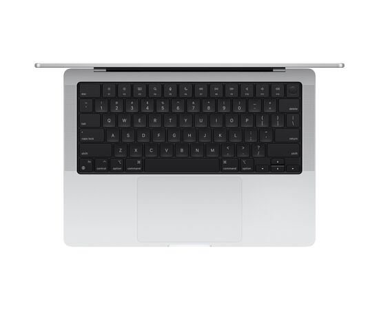 Ноутбук Apple MacBook Pro 14 A2918 M3 Silver (MR7K3UA/A), изображение 2 Ноутбук Apple MacBook Pro 14 A2918 M3 Silver (MR7K3UA/A), изображение 2