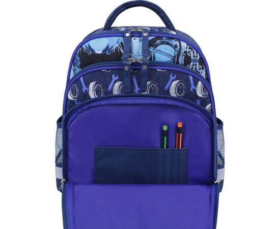 Рюкзак школьный Bagland Mouse 225 синий 555 (00513702) (85267825), изображение 4 Рюкзак школьный Bagland Mouse 225 синий 555 (00513702) (85267825), изображение 4