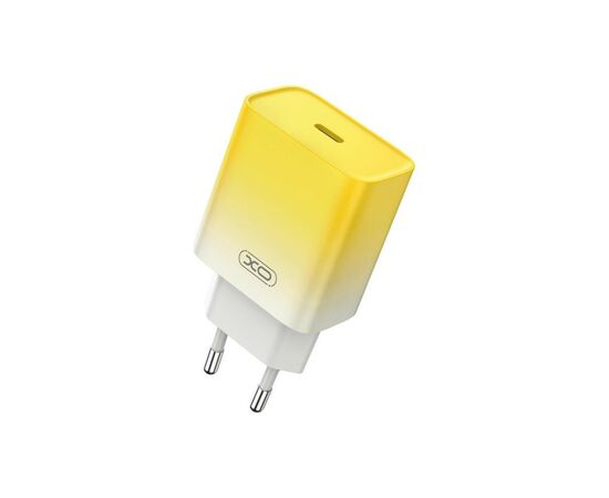 Зарядний пристрій XO CE18 PD30W USB-C Yellow (XO-CE18-YEL)