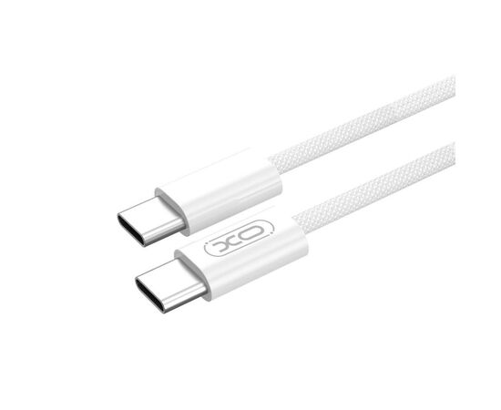 Дата кабель USB-C to USB-C NB-Q259 60W White XO (XO-NB-Q259-WH), изображение 3 Дата кабель USB-C to USB-C NB-Q259 60W White XO (XO-NB-Q259-WH), изображение 3