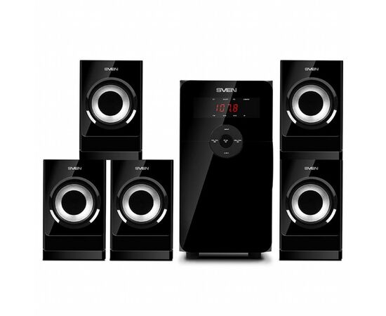 Акустическая система Sven HT-201 black, изображение 2 Акустическая система Sven HT-201 black, изображение 2