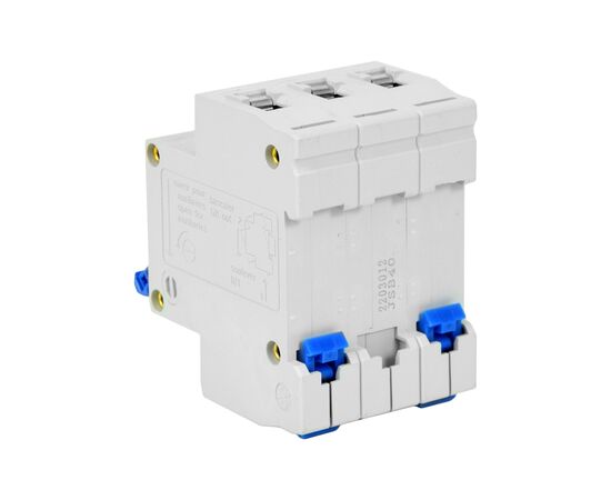 Дифференциальное реле (УЗО) Lightwell MCB 3P 63A, изображение 2 Дифференциальное реле (УЗО) Lightwell MCB 3P 63A, изображение 2