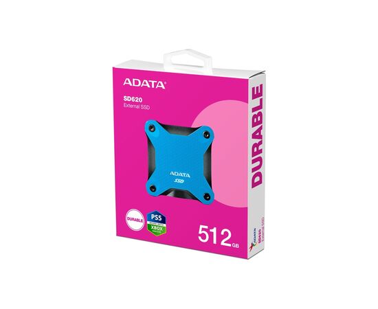 Накопитель SSD USB 3.2 512GB SD620 ADATA (SD620-512GCBL), изображение 6 Накопитель SSD USB 3.2 512GB SD620 ADATA (SD620-512GCBL), изображение 6