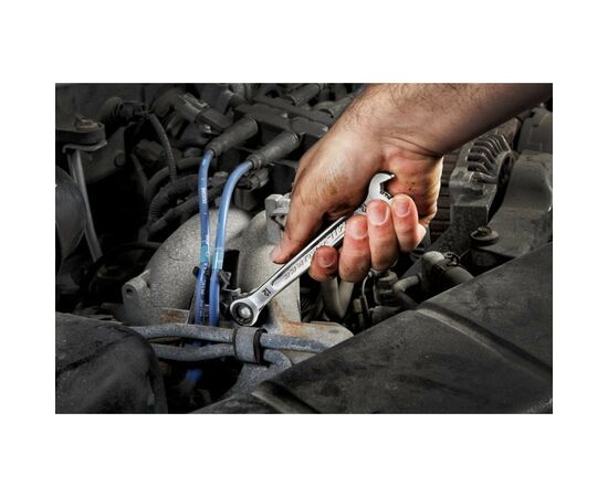 Ключ Milwaukee MAX BITE рожково-накидний з тріскачкою, 15шт, 8-22мм (4932464994), изображение 10