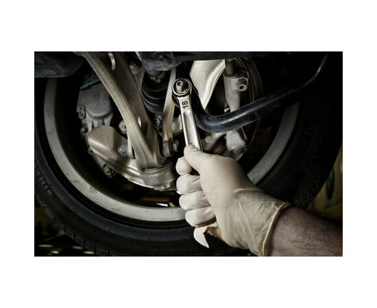 Ключ Milwaukee MAX BITE рожково-накидний з тріскачкою, 15шт, 8-22мм (4932464994), изображение 5