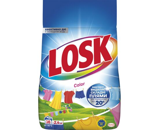 Пральний порошок Losk Color Автомат 2.4 кг (9000101805529)