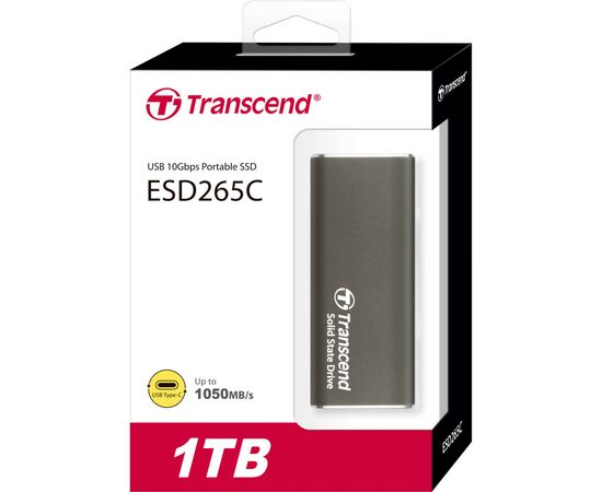 Накопитель SSD USB-C 1TB Transcend (TS1TESD265C), изображение 4 Накопитель SSD USB-C 1TB Transcend (TS1TESD265C), изображение 4