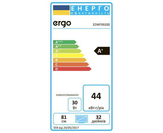 Телевизор Ergo 32WFS9200, изображение 4 Телевизор Ergo 32WFS9200, изображение 4