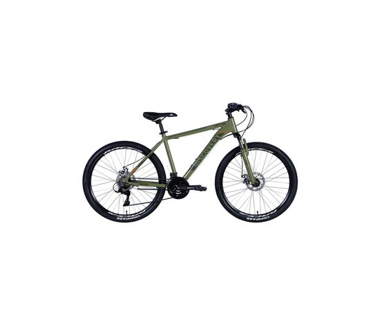 Велосипед Discovery Bastion AM DD 26" 18" AL 2024 Хакі (OPS-DIS-26-597)