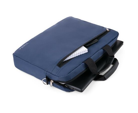 Сумка для ноутбука Vinga 15.6" NB110DBL dark blue (NB110DBL), изображение 11 Сумка для ноутбука Vinga 15.6" NB110DBL dark blue (NB110DBL), изображение 11