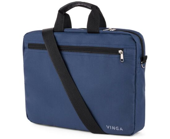 Сумка для ноутбука Vinga 15.6" NB110DBL dark blue (NB110DBL), изображение 3 Сумка для ноутбука Vinga 15.6" NB110DBL dark blue (NB110DBL), изображение 3