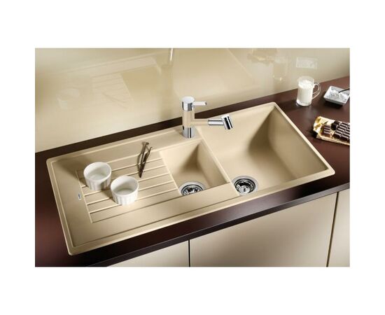 Мойка кухонная Blanco 514742 ZIA 6S БЕЛЫЙ, изображение 3 Мойка кухонная Blanco 514742 ZIA 6S БЕЛЫЙ, изображение 3