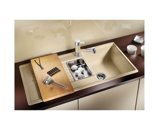 Мойка кухонная Blanco 514742 ZIA 6S БЕЛЫЙ, изображение 4 Мойка кухонная Blanco 514742 ZIA 6S БЕЛЫЙ, изображение 4