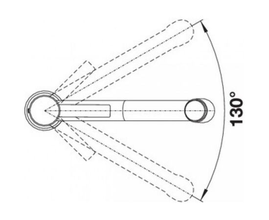 Смеситель Blanco AMBIS-S НЕРЖ (523119), изображение 4