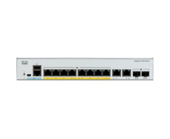 Коммутатор сетевой Cisco C1000-8P-2G-L