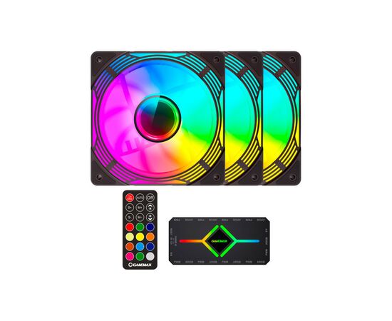 Кулер для корпуса Gamemax KF300 BK