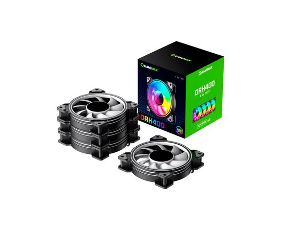 Кулер для корпуса Gamemax DRH400, изображение 7 Кулер для корпуса Gamemax DRH400, изображение 7