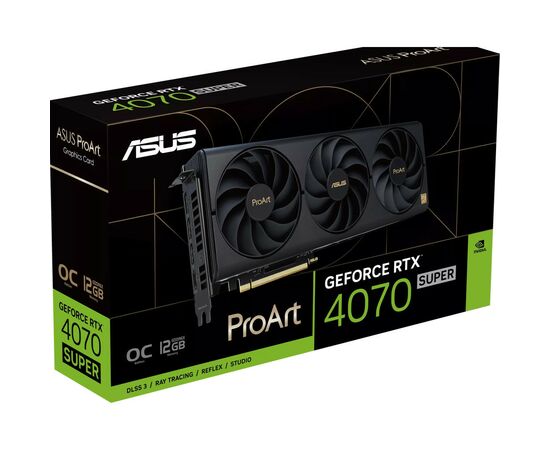 Видеокарта ASUS GeForce RTX4070 SUPER 12Gb PROART OC (PROART-RTX4070S-O12G), изображение 12 Видеокарта ASUS GeForce RTX4070 SUPER 12Gb PROART OC (PROART-RTX4070S-O12G), изображение 12