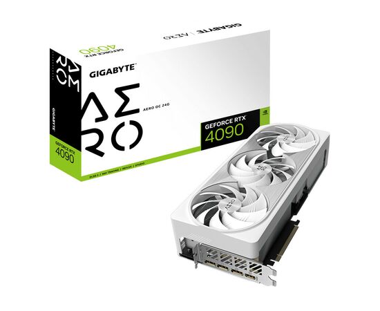 Видеокарта GIGABYTE GeForce RTX4090 24GB AERO OC (GV-N4090AERO OC-24GD), изображение 8 Видеокарта GIGABYTE GeForce RTX4090 24GB AERO OC (GV-N4090AERO OC-24GD), изображение 8
