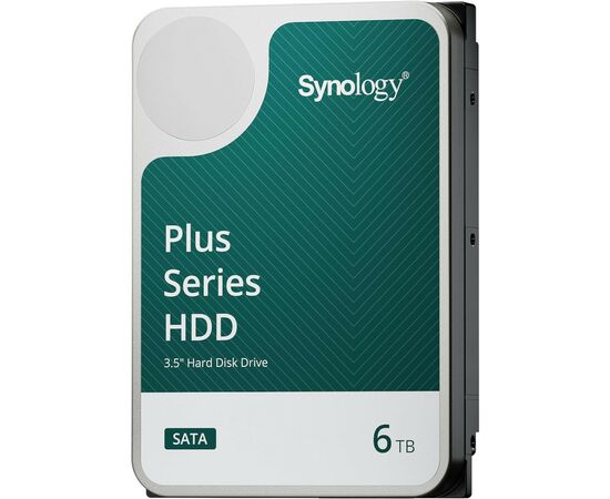 Жесткий диск для сервера Synology 3.5" 6ТБ SATA 5400 (HAT3300-6T), изображение 2 Жесткий диск для сервера Synology 3.5" 6ТБ SATA 5400 (HAT3300-6T), изображение 2