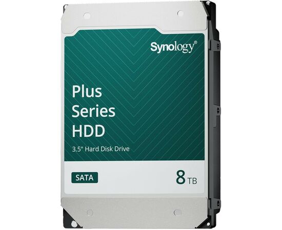 Жесткий диск для сервера Synology 3.5" 8ТБ SATA 7200 (HAT3310-8T), изображение 2 Жесткий диск для сервера Synology 3.5" 8ТБ SATA 7200 (HAT3310-8T), изображение 2