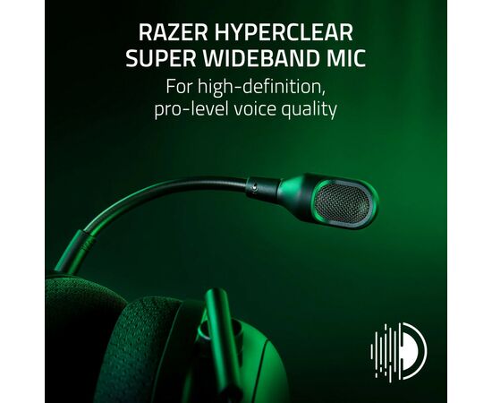 Наушники Razer Blackshark V2 HyperSpeed Wireless White (RZ04-04960200-R3M1), изображение 7 Наушники Razer Blackshark V2 HyperSpeed Wireless White (RZ04-04960200-R3M1), изображение 7