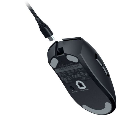 Мышка Razer DeathAdder V3 PRO Wireless & Mouse Dock Black (RZ01-04630300-R3WL), изображение 3 Мышка Razer DeathAdder V3 PRO Wireless & Mouse Dock Black (RZ01-04630300-R3WL), изображение 3