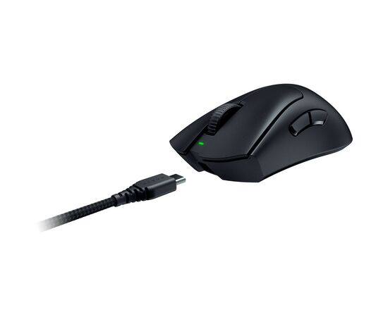 Мышка Razer DeathAdder V3 PRO Wireless & Mouse Dock Black (RZ01-04630300-R3WL), изображение 4 Мышка Razer DeathAdder V3 PRO Wireless & Mouse Dock Black (RZ01-04630300-R3WL), изображение 4