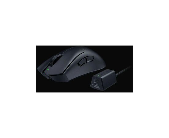 Мышка Razer DeathAdder V3 PRO Wireless & Mouse Dock Black (RZ01-04630300-R3WL), изображение 7 Мышка Razer DeathAdder V3 PRO Wireless & Mouse Dock Black (RZ01-04630300-R3WL), изображение 7