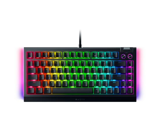 Клавиатура Razer BlackWidow V4 75 USB UA Black (RZ03-05000100-R3M1), изображение 2 Клавиатура Razer BlackWidow V4 75 USB UA Black (RZ03-05000100-R3M1), изображение 2