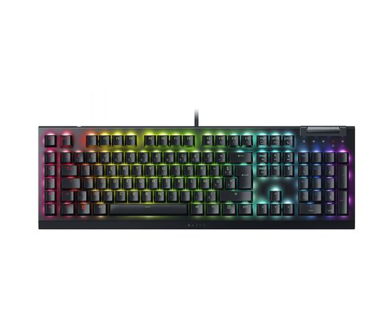 Клавиатура Razer BlackWidow V4 X Yellow Switch USB RU Black (RZ03-04702500-R3R1)