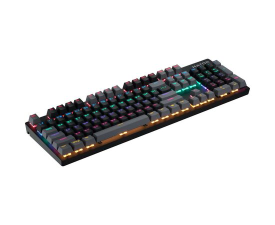 Клавиатура Hator Starfall Rainbow Origin Red USB Black/Grey (HTK-608-BBG), изображение 4 Клавиатура Hator Starfall Rainbow Origin Red USB Black/Grey (HTK-608-BBG), изображение 4