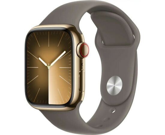 Ремешок для смарт-часов Apple 41mm Clay Sport Band - M/L (MT3A3ZM/A), изображение 4 Ремешок для смарт-часов Apple 41mm Clay Sport Band - M/L (MT3A3ZM/A), изображение 4
