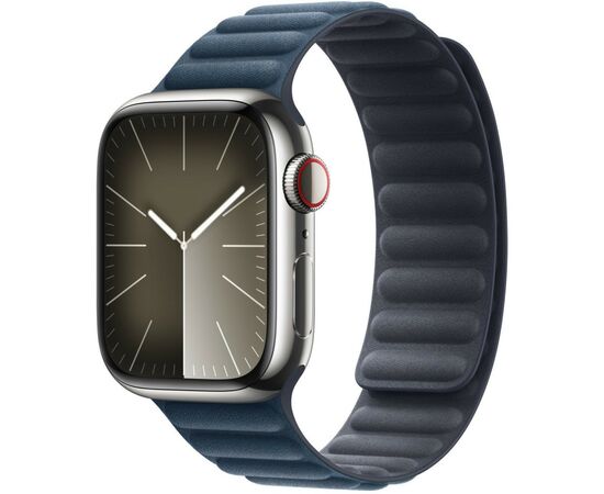 Ремешок для смарт-часов Apple 41mm Pacific Blue Magnetic Link - M/L (MTJ43ZM/A), изображение 4 Ремешок для смарт-часов Apple 41mm Pacific Blue Magnetic Link - M/L (MTJ43ZM/A), изображение 4
