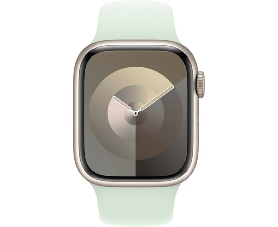 Ремешок для смарт-часов Apple 41mm Soft Mint Sport Band - M/L (MWMT3ZM/A), изображение 3 Ремешок для смарт-часов Apple 41mm Soft Mint Sport Band - M/L (MWMT3ZM/A), изображение 3