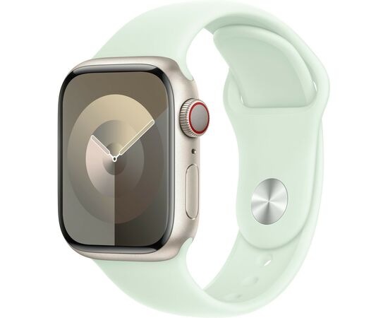 Ремешок для смарт-часов Apple 41mm Soft Mint Sport Band - M/L (MWMT3ZM/A), изображение 4 Ремешок для смарт-часов Apple 41mm Soft Mint Sport Band - M/L (MWMT3ZM/A), изображение 4