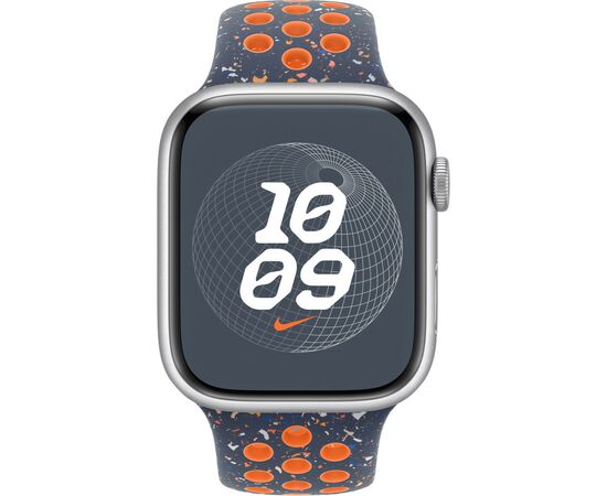 Ремешок для смарт-часов Apple 45mm Blue Flame Nike Sport Band - M/L (MUV93ZM/A), изображение 3 Ремешок для смарт-часов Apple 45mm Blue Flame Nike Sport Band - M/L (MUV93ZM/A), изображение 3
