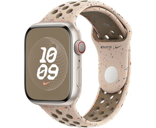 Ремешок для смарт-часов Apple 45mm Desert Stone Nike Sport Band - S/M (MUV63ZM/A), изображение 4 Ремешок для смарт-часов Apple 45mm Desert Stone Nike Sport Band - S/M (MUV63ZM/A), изображение 4