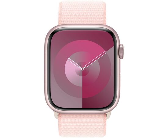 Ремешок для смарт-часов Apple 45mm Light Pink Sport Loop (MT5F3ZM/A), изображение 3 Ремешок для смарт-часов Apple 45mm Light Pink Sport Loop (MT5F3ZM/A), изображение 3
