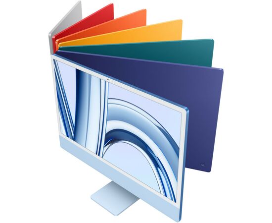 Компьютер Apple A2873 24" iMac Retina 4.5K / Apple M3 with 10-core GPU, 256SSD, Pink (MQRT3UA/A), изображение 5