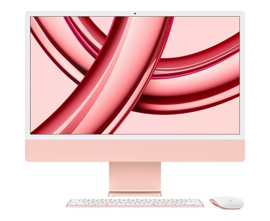 Комп'ютер Apple A2873 24" iMac Retina 4.5K / Apple M3 with 10-core GPU, 256SSD, Pink (MQRT3UA/A)