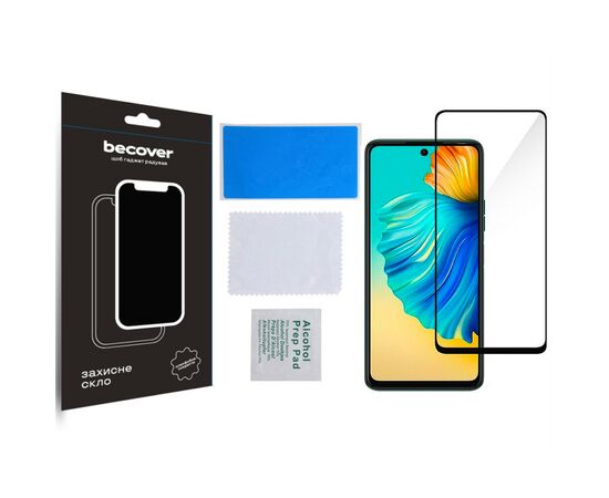 Скло захисне BeCover Tecno Camon 19 (CI6n) / 19 Pro (CI8n) Black (708162), зображення 3 Скло захисне BeCover Tecno Camon 19 (CI6n) / 19 Pro (CI8n) Black (708162), зображення 3