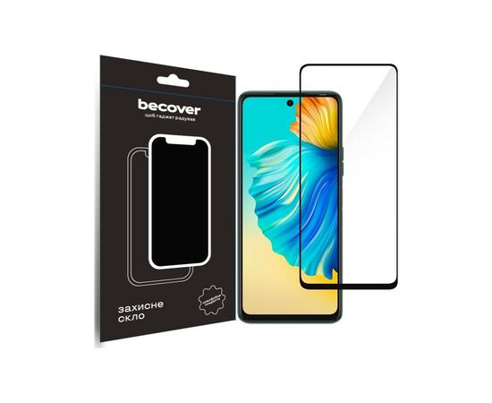 Стекло защитное BeCover Tecno Camon 19 (CI6n) / 19 Pro (CI8n) Black (708162)
