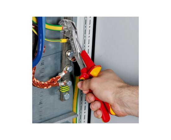 Ключ KNIPEX переставной Alligator VDE 88 06 250 (88 06 250), изображение 4 Ключ KNIPEX переставной Alligator VDE 88 06 250 (88 06 250), изображение 4