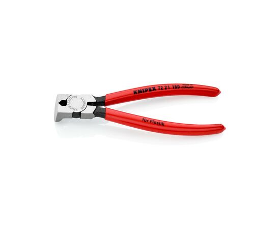 Кусачки KNIPEX бічні для пластмаси (72 21 160)