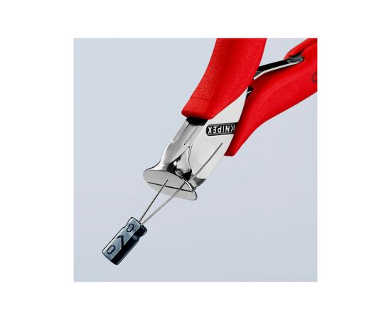 Кусачки KNIPEX торцевые для электроники (64 01 115), изображение 4 Кусачки KNIPEX торцевые для электроники (64 01 115), изображение 4