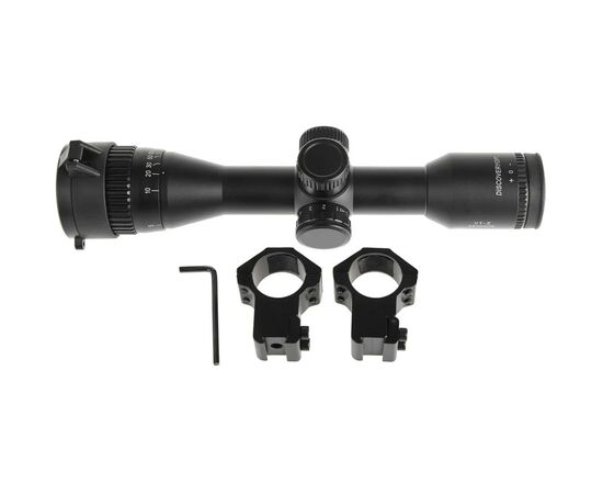 Оптический прицел Discovery Optics VT-Z 4x32 AOE сітка MilDot SPF з підсвічуванням (Z14.6.31.060), изображение 10 Оптический прицел Discovery Optics VT-Z 4x32 AOE сітка MilDot SPF з підсвічуванням (Z14.6.31.060), изображение 10
