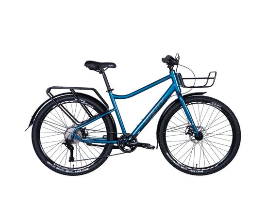 Велосипед Dorozhnik Utility DD 27.5" 18.5" ST 2024 Синій (OPS-D-27.5-001)